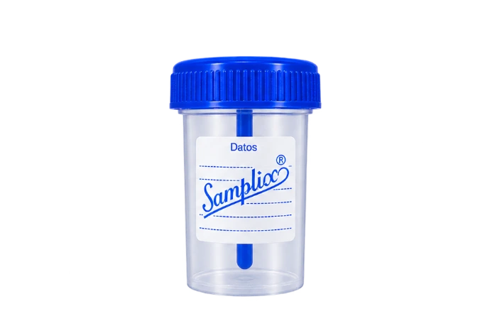 [PT05-05] Colector Parasitológico 30 ml Estéril Tapa Azul